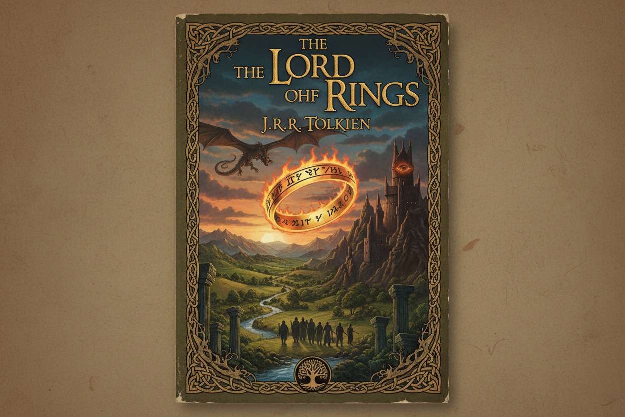 the book cover of The Lord of the Rings – J.R.R. Tolkien