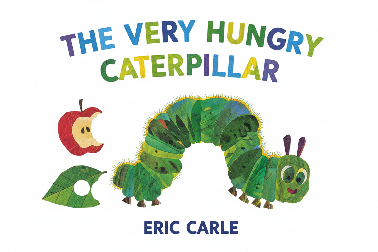 The Very Hungry Caterpillar – Eric Carle book cover